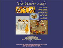 Tablet Screenshot of amberlady.com